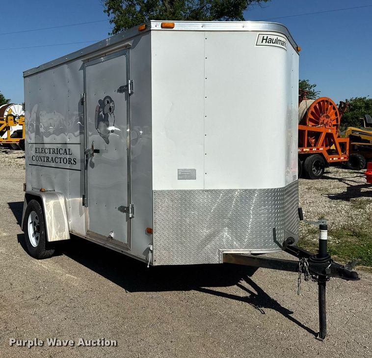 image for item DH9953 2015 Haulmark PPT6X10DS2 enclosed cargo trailer
