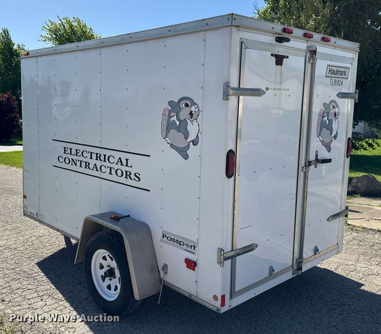 image for item DH9953 2015 Haulmark PPT6X10DS2 enclosed cargo trailer