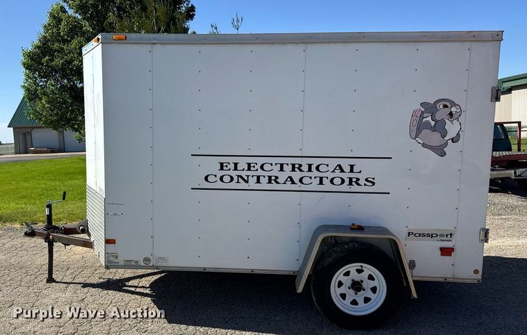 image for item DH9953 2015 Haulmark PPT6X10DS2 enclosed cargo trailer