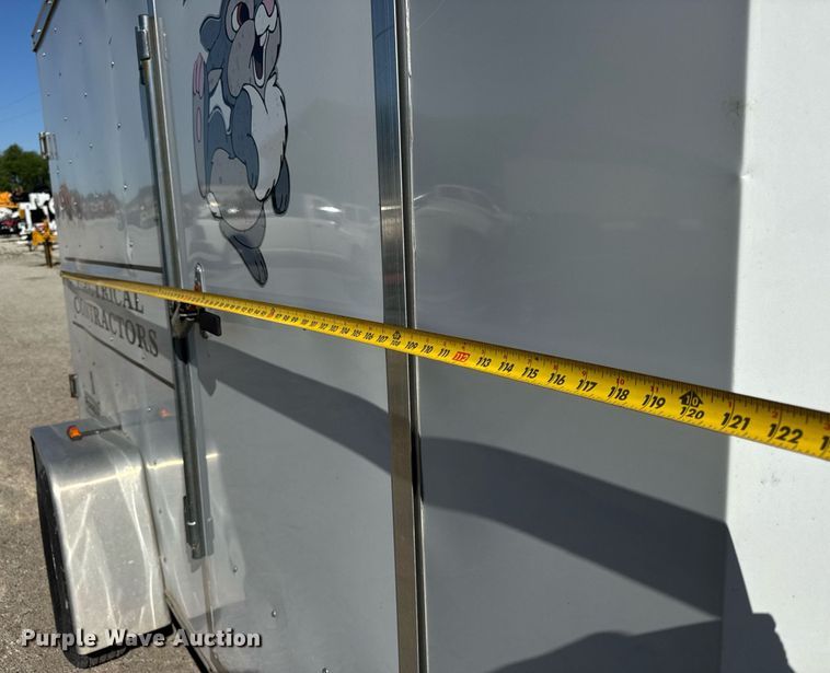 image for item DH9953 2015 Haulmark PPT6X10DS2 enclosed cargo trailer