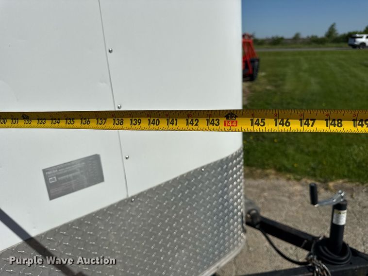 image for item DH9953 2015 Haulmark PPT6X10DS2 enclosed cargo trailer