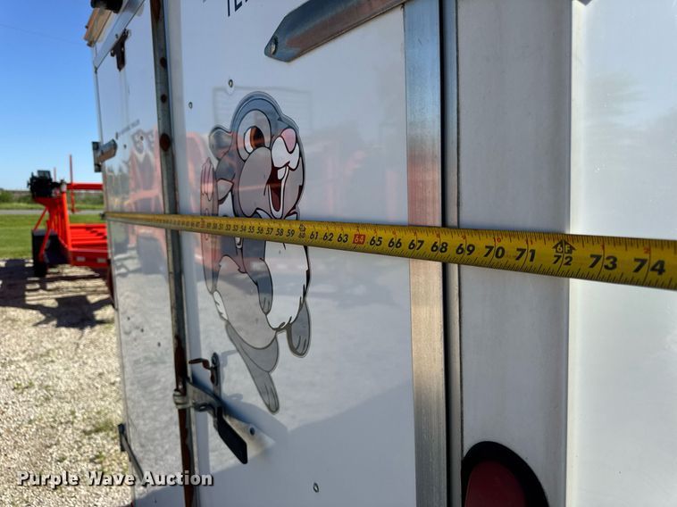 image for item DH9953 2015 Haulmark PPT6X10DS2 enclosed cargo trailer