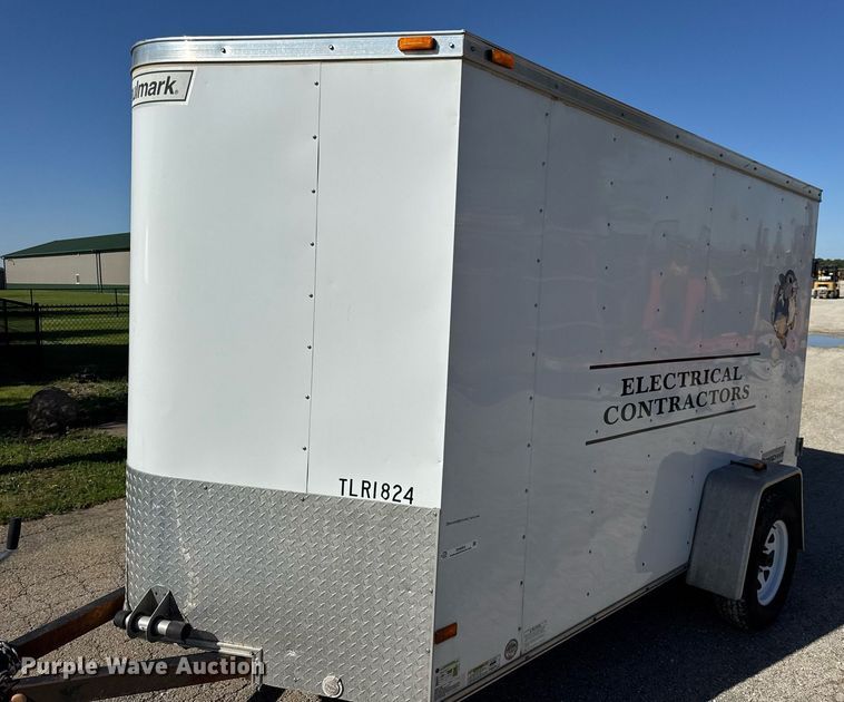 image for item DH9953 2015 Haulmark PPT6X10DS2 enclosed cargo trailer