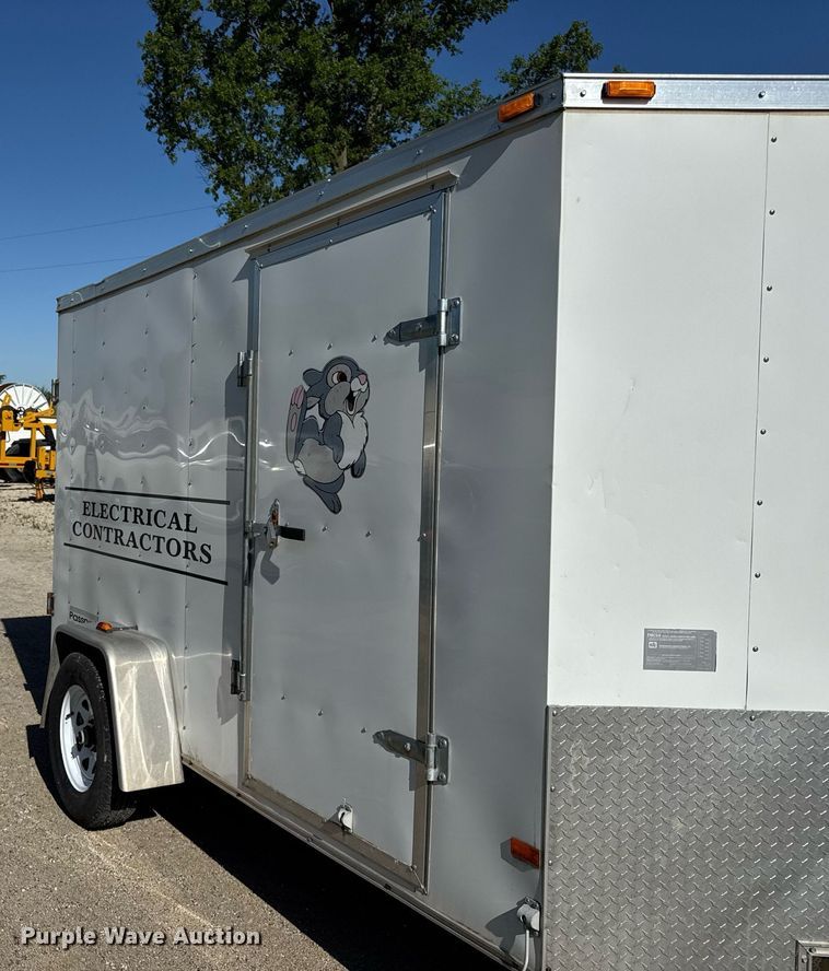 image for item DH9953 2015 Haulmark PPT6X10DS2 enclosed cargo trailer