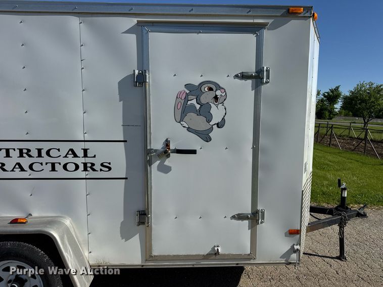 image for item DH9953 2015 Haulmark PPT6X10DS2 enclosed cargo trailer