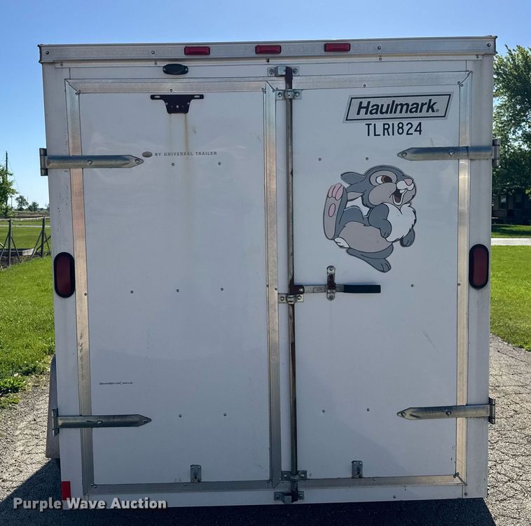 image for item DH9953 2015 Haulmark PPT6X10DS2 enclosed cargo trailer