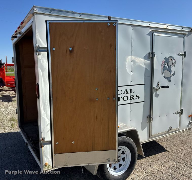 image for item DH9953 2015 Haulmark PPT6X10DS2 enclosed cargo trailer