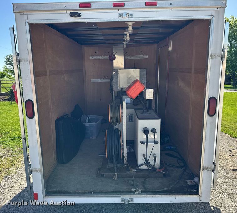 image for item DH9953 2015 Haulmark PPT6X10DS2 enclosed cargo trailer