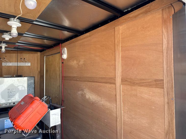 image for item DH9953 2015 Haulmark PPT6X10DS2 enclosed cargo trailer