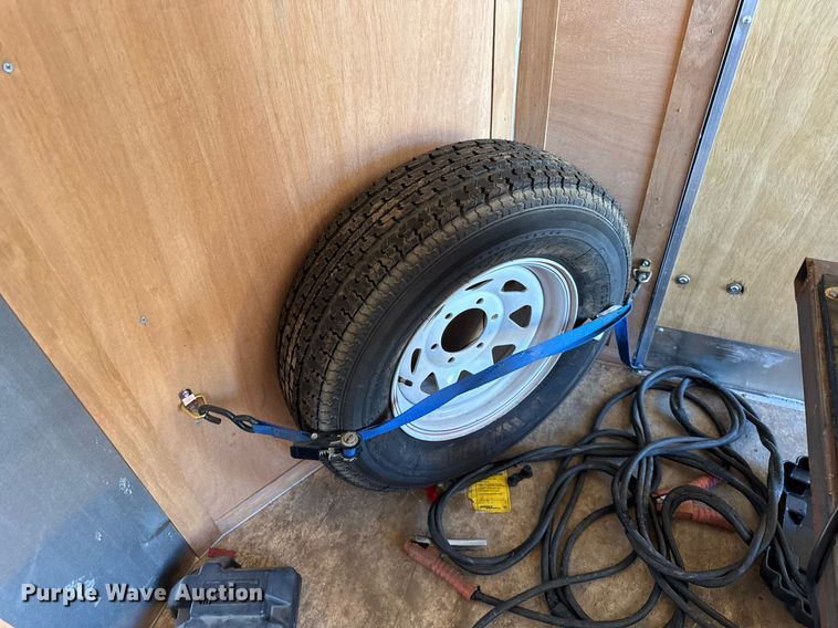 image for item DH9953 2015 Haulmark PPT6X10DS2 enclosed cargo trailer