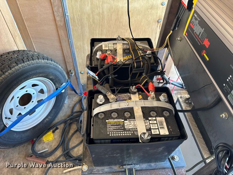 image for item DH9953 2015 Haulmark PPT6X10DS2 enclosed cargo trailer