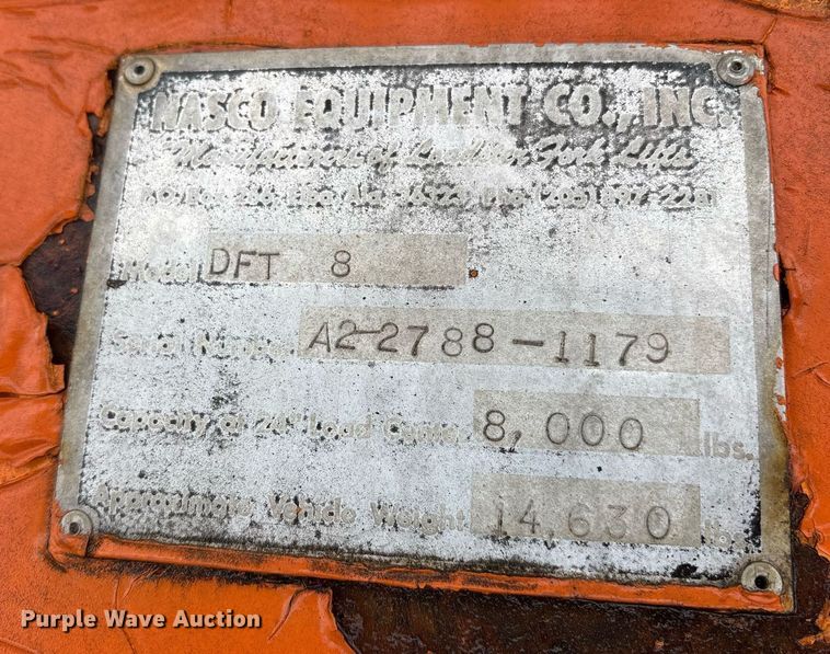 image for item DM1908 1988 Nasco Loadster DFT8 forklift