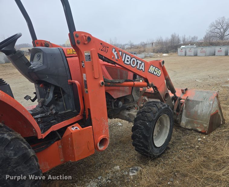 image for item DO7750 2008 Kubota M59 backhoe