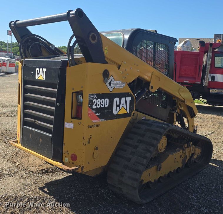 image for item DO7934 2016 Caterpillar 289D tracked skid steer loader