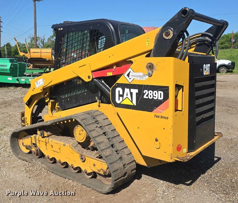 image for item DO7934 2016 Caterpillar 289D tracked skid steer loader