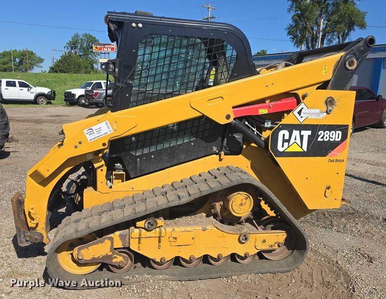 image for item DO7934 2016 Caterpillar 289D tracked skid steer loader