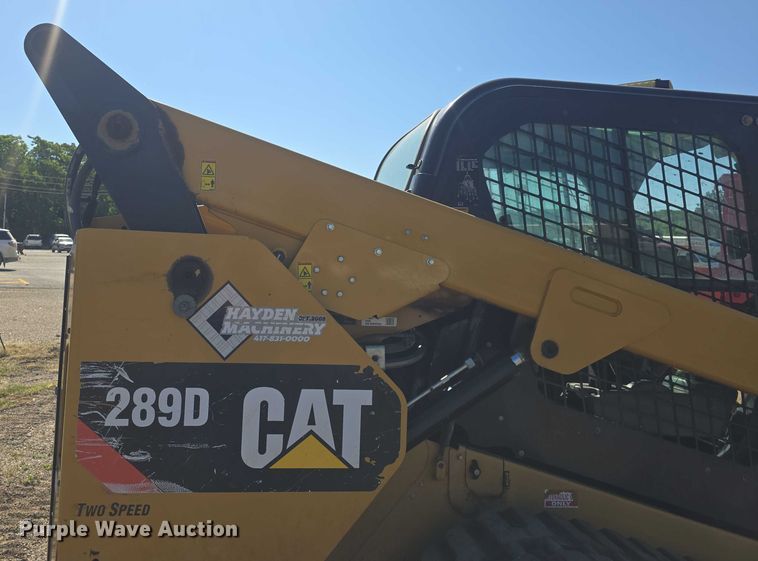 image for item DO7934 2016 Caterpillar 289D tracked skid steer loader