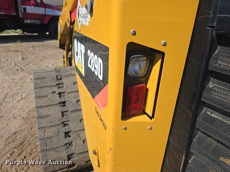 image for item DO7934 2016 Caterpillar 289D tracked skid steer loader