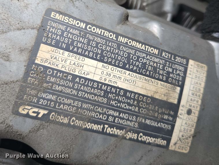 image for item DU7759 Nissan CS40 forklift