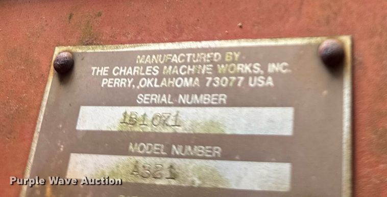 image for item DU7765 1985 Ditch Witch 3210 trencher