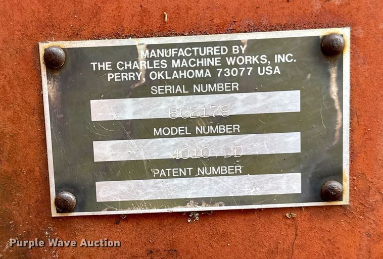 image for item DU7766 1990 Ditch Witch 4010 trencher