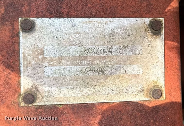 image for item DU7766 1990 Ditch Witch 4010 trencher