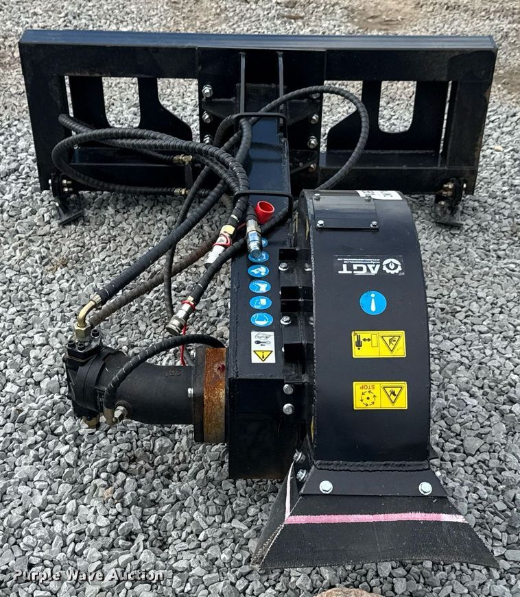 image for item DU9056 Agro skid steer stump grinder