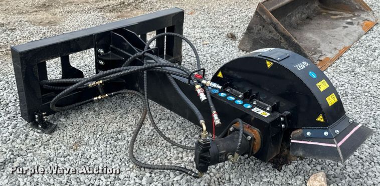 image for item DU9056 Agro skid steer stump grinder