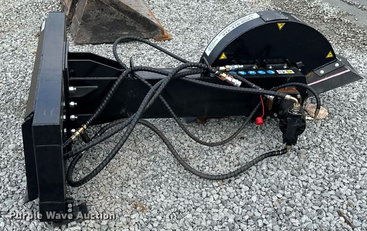 image for item DU9056 Agro skid steer stump grinder