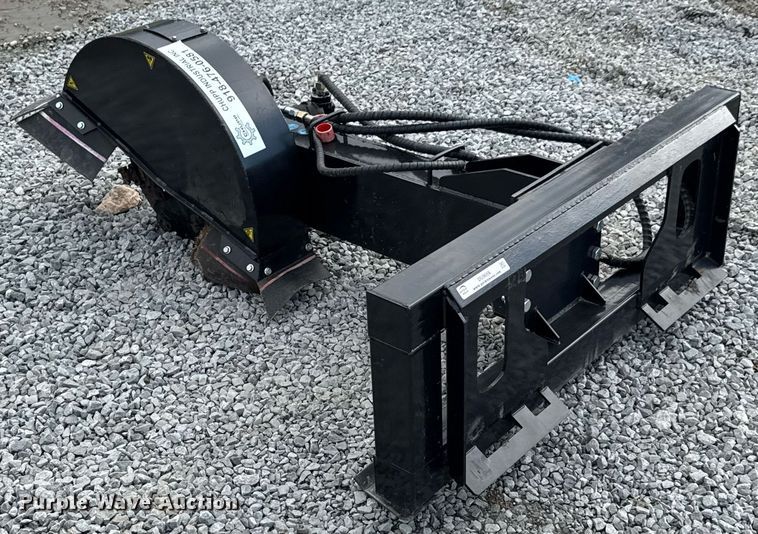 image for item DU9056 Agro skid steer stump grinder