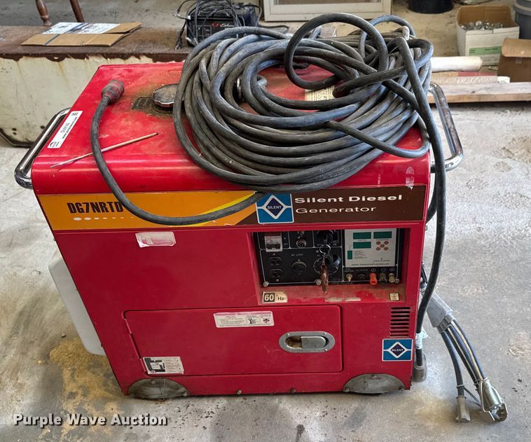 image for item DU9142 Silent Diesel DG7NRTD generator