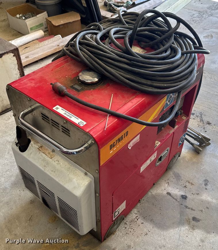 image for item DU9142 Silent Diesel DG7NRTD generator