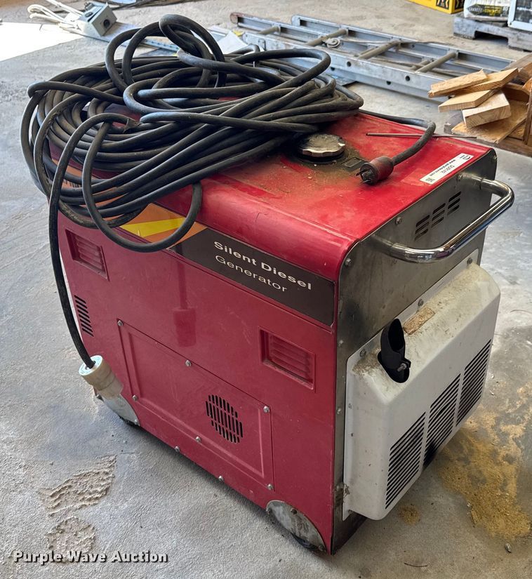 image for item DU9142 Silent Diesel DG7NRTD generator