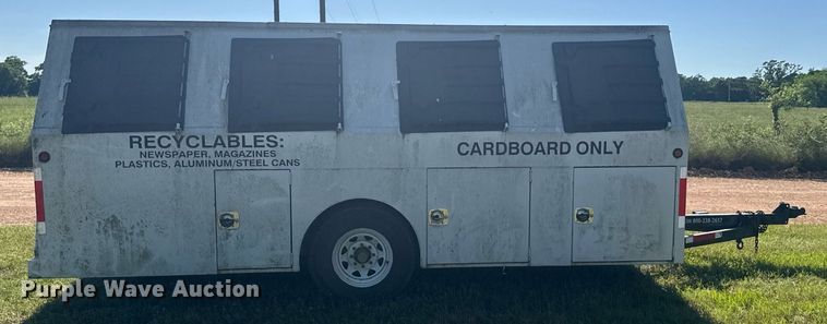 image for item DU9149 2011 Lawless Welding recycling trailer