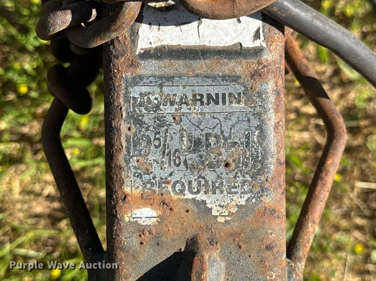 image for item DU9149 2011 Lawless Welding recycling trailer