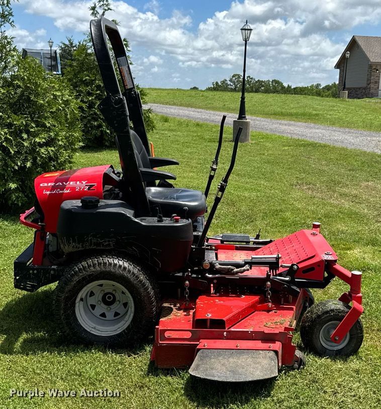 image for item DU9163 Gravely 272Z ZTR lawn mower