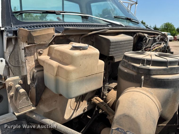 image for item DU9740 1992 GMC C7 flatbed truck