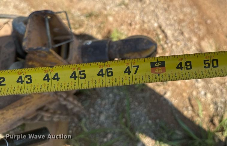 image for item DU9743 2013 Rice & Woolard Mfg. tilt deck equipment trailer