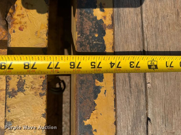 image for item DU9743 2013 Rice & Woolard Mfg. tilt deck equipment trailer