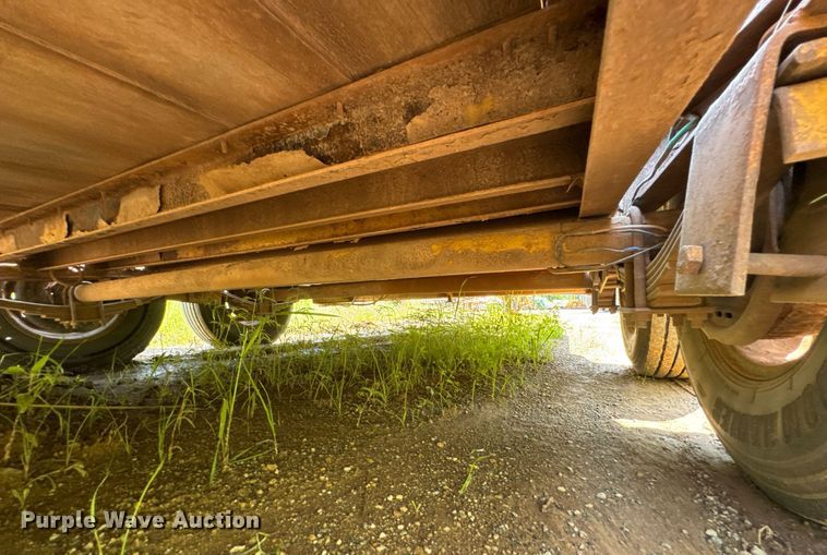 image for item DU9743 2013 Rice & Woolard Mfg. tilt deck equipment trailer