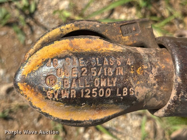 image for item DU9743 2013 Rice & Woolard Mfg. tilt deck equipment trailer