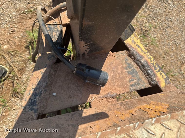 image for item DU9743 2013 Rice & Woolard Mfg. tilt deck equipment trailer