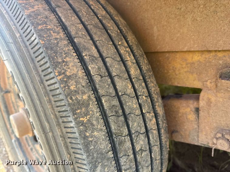 image for item DU9743 2013 Rice & Woolard Mfg. tilt deck equipment trailer