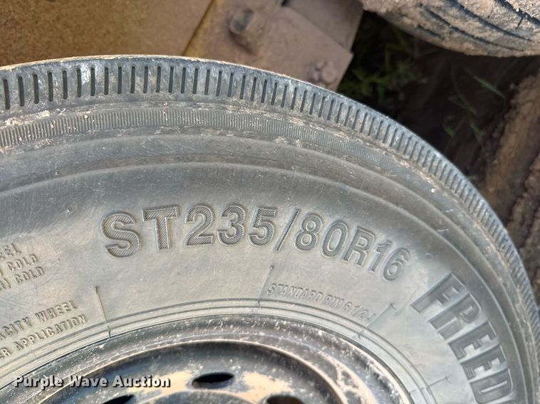 image for item DU9743 2013 Rice & Woolard Mfg. tilt deck equipment trailer