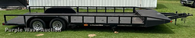 image for item DU9744 Shop built utility trailer