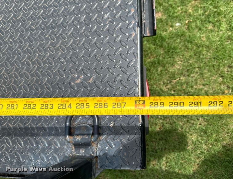 image for item DU9744 Shop built utility trailer