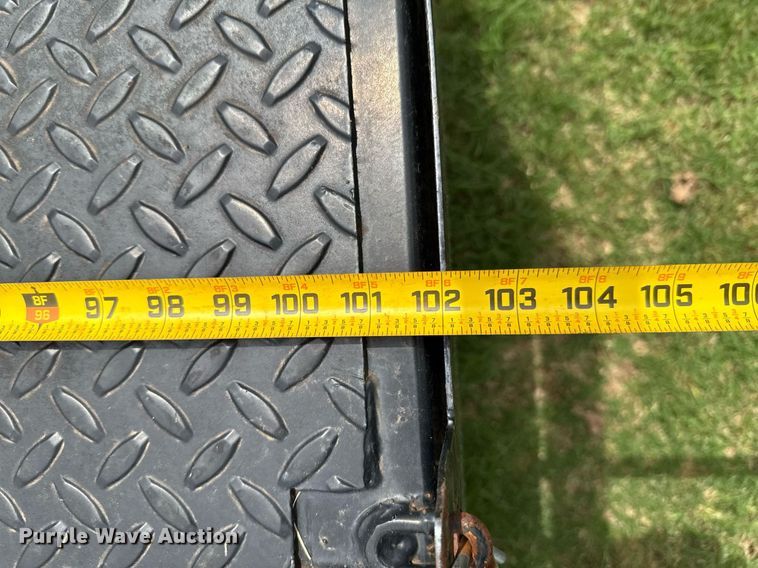 image for item DU9744 Shop built utility trailer