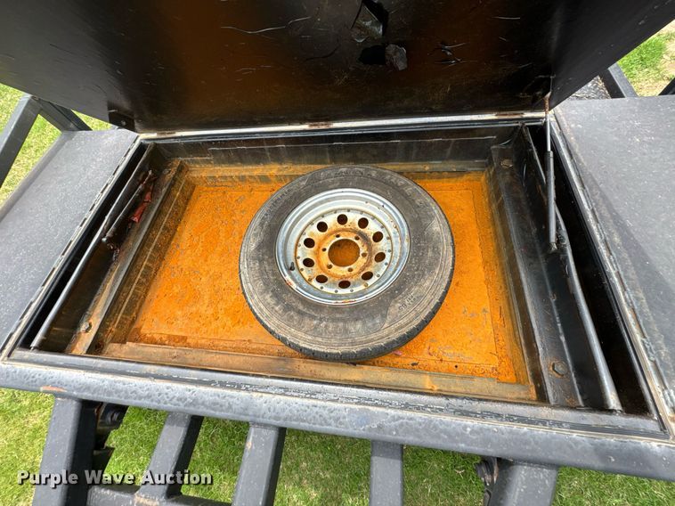 image for item DU9744 Shop built utility trailer