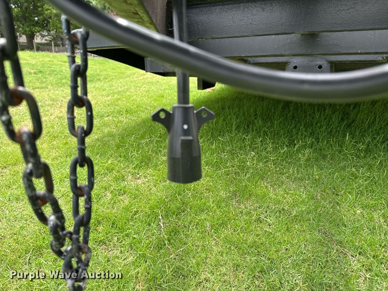 image for item DU9744 Shop built utility trailer