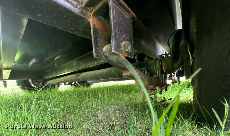 image for item DU9744 Shop built utility trailer